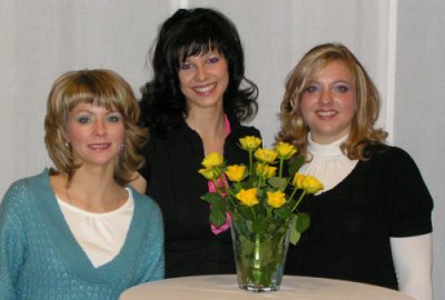 Birgit Wagner, Sarah John und Julia Richter (v.l.n.r.)